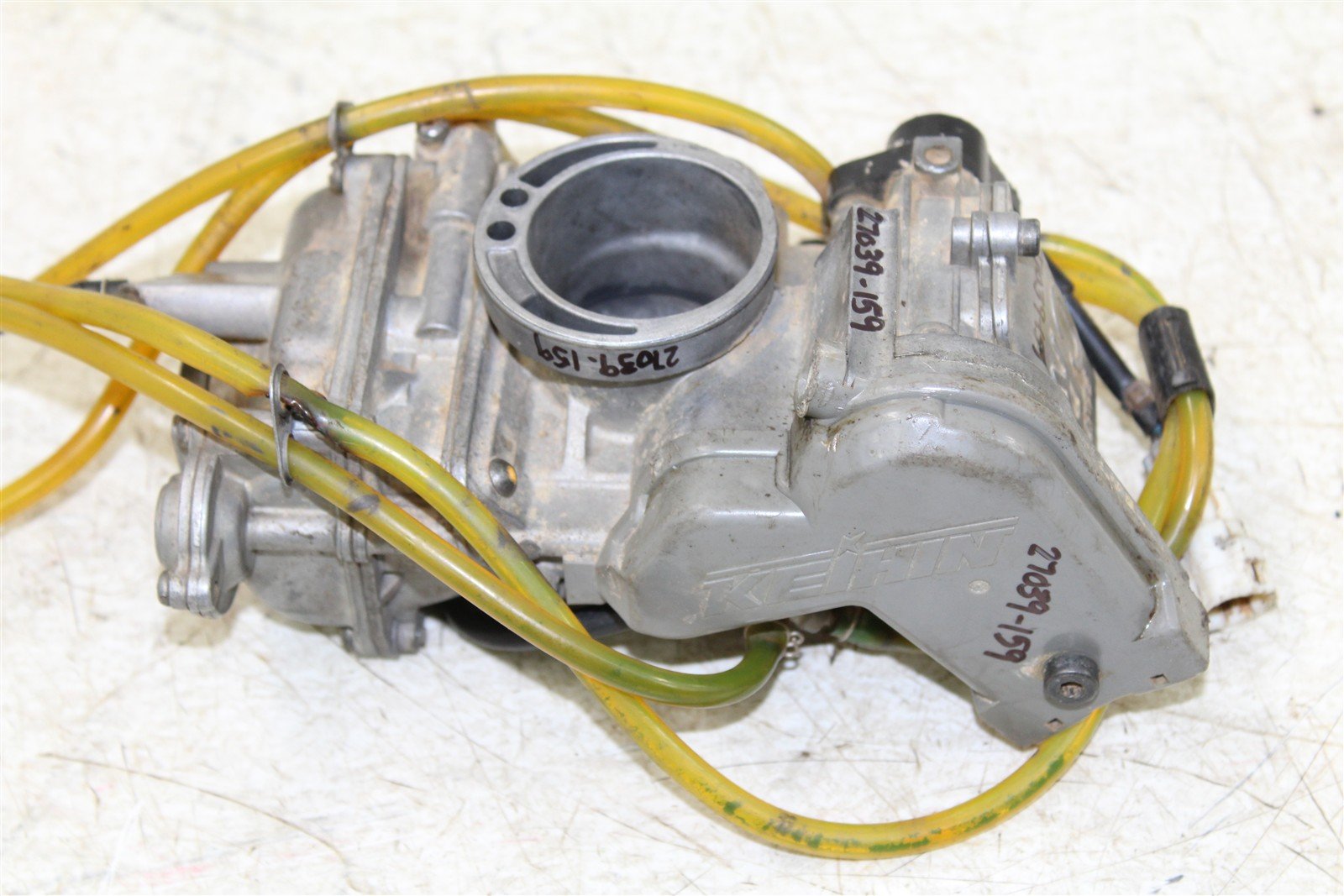 2009 Kawasaki KX 250F Keihin Carburetor Carb Fuel Intake Bowl Jets 27039
