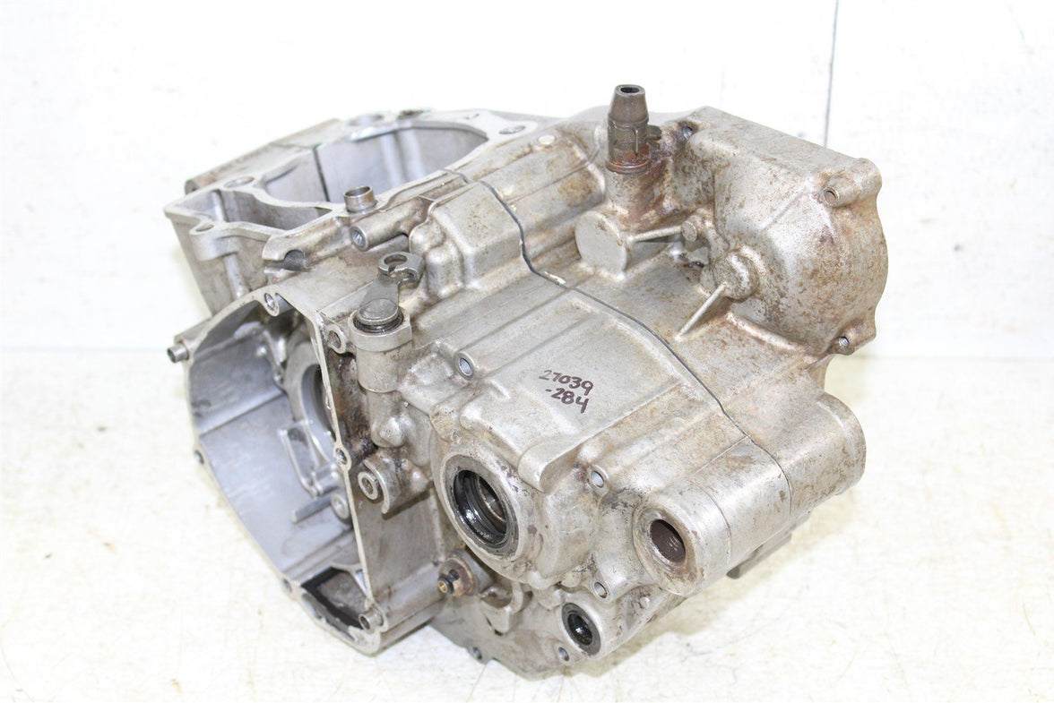 2009 Kawasaki KX 250F Engine Cases Crankcase Motor Left Right 27039
