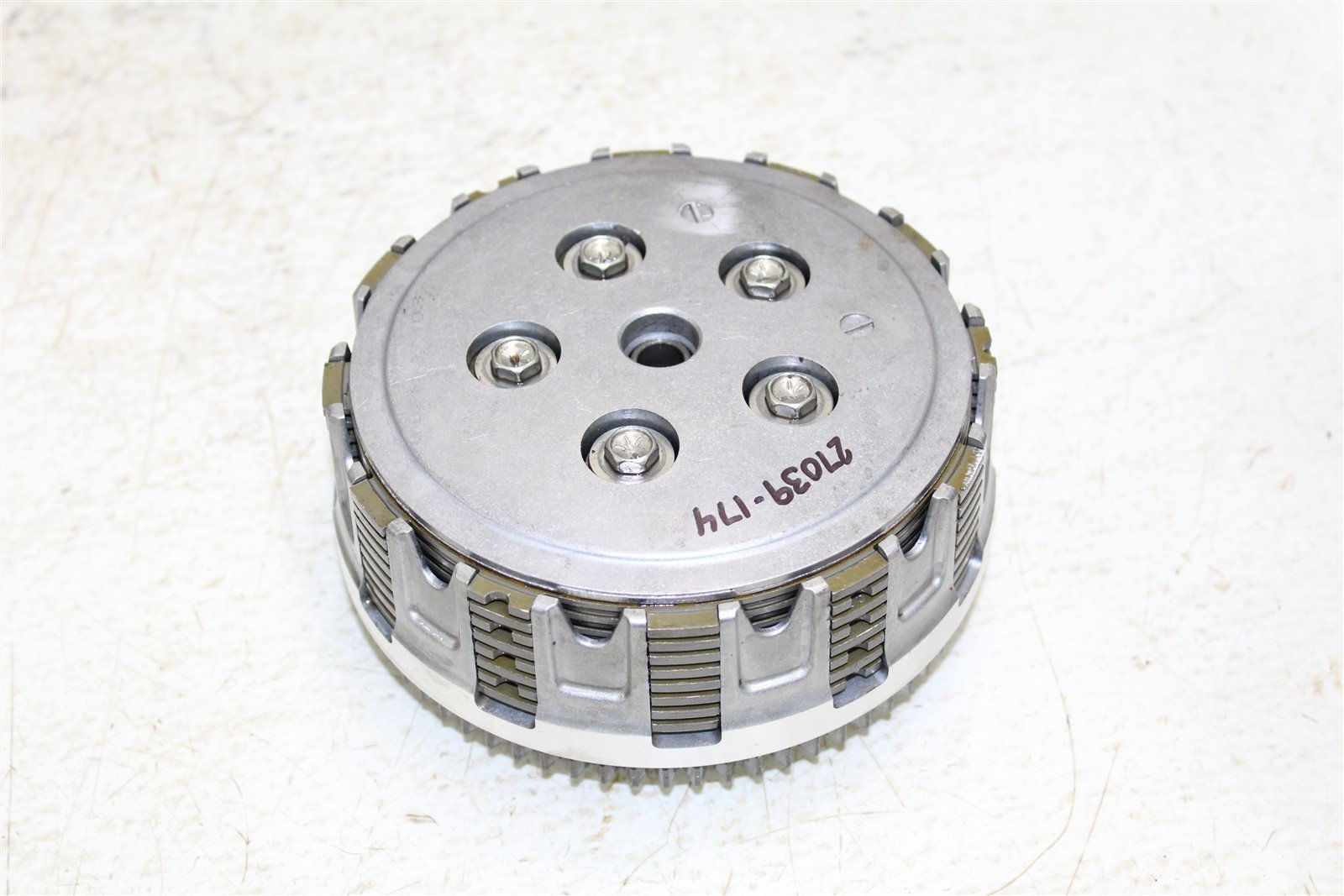 2009 Kawasaki KX 250F Clutch Basket Inner Hub Pressure Plate 27039