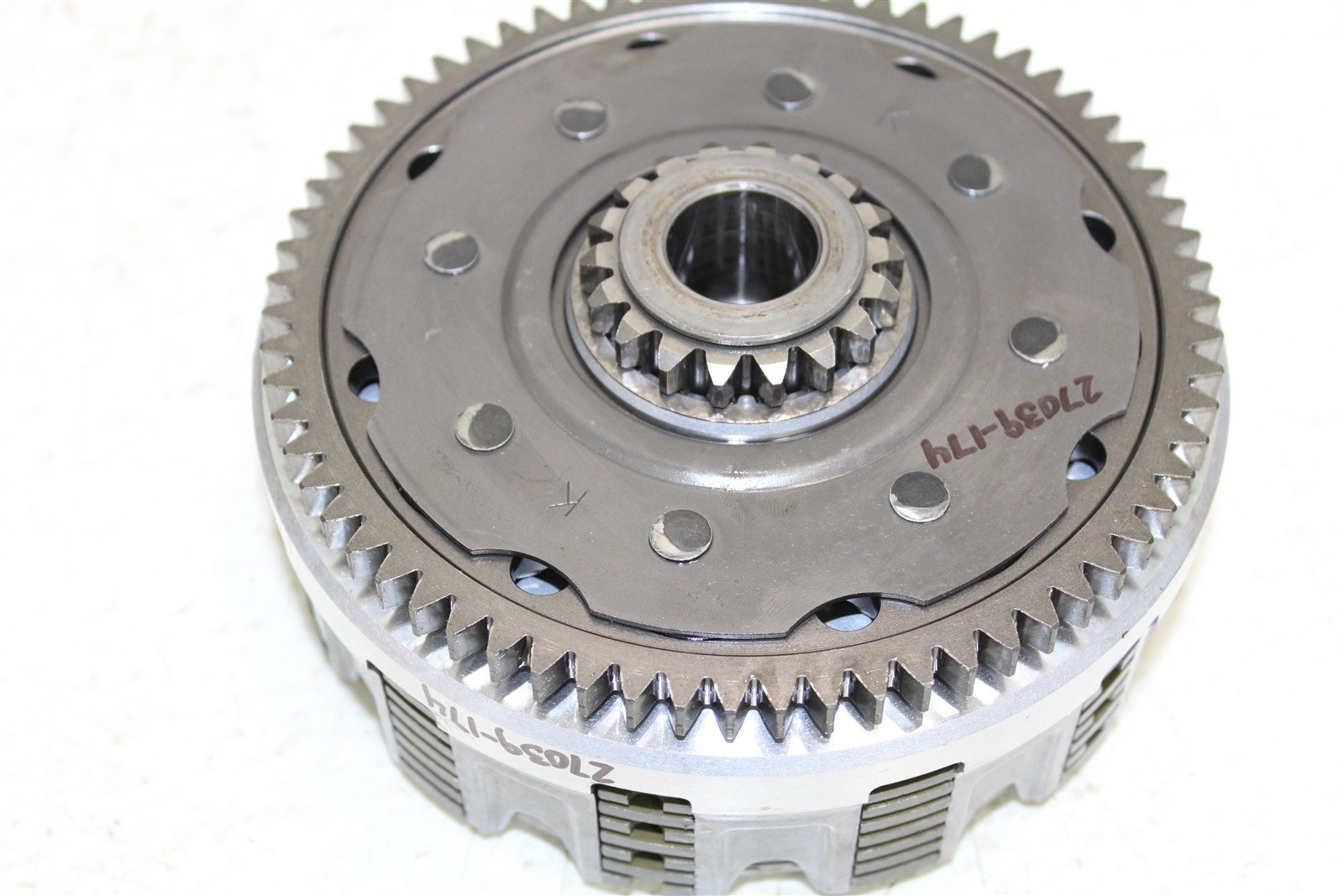 2009 Kawasaki KX 250F Clutch Basket Inner Hub Pressure Plate 27039