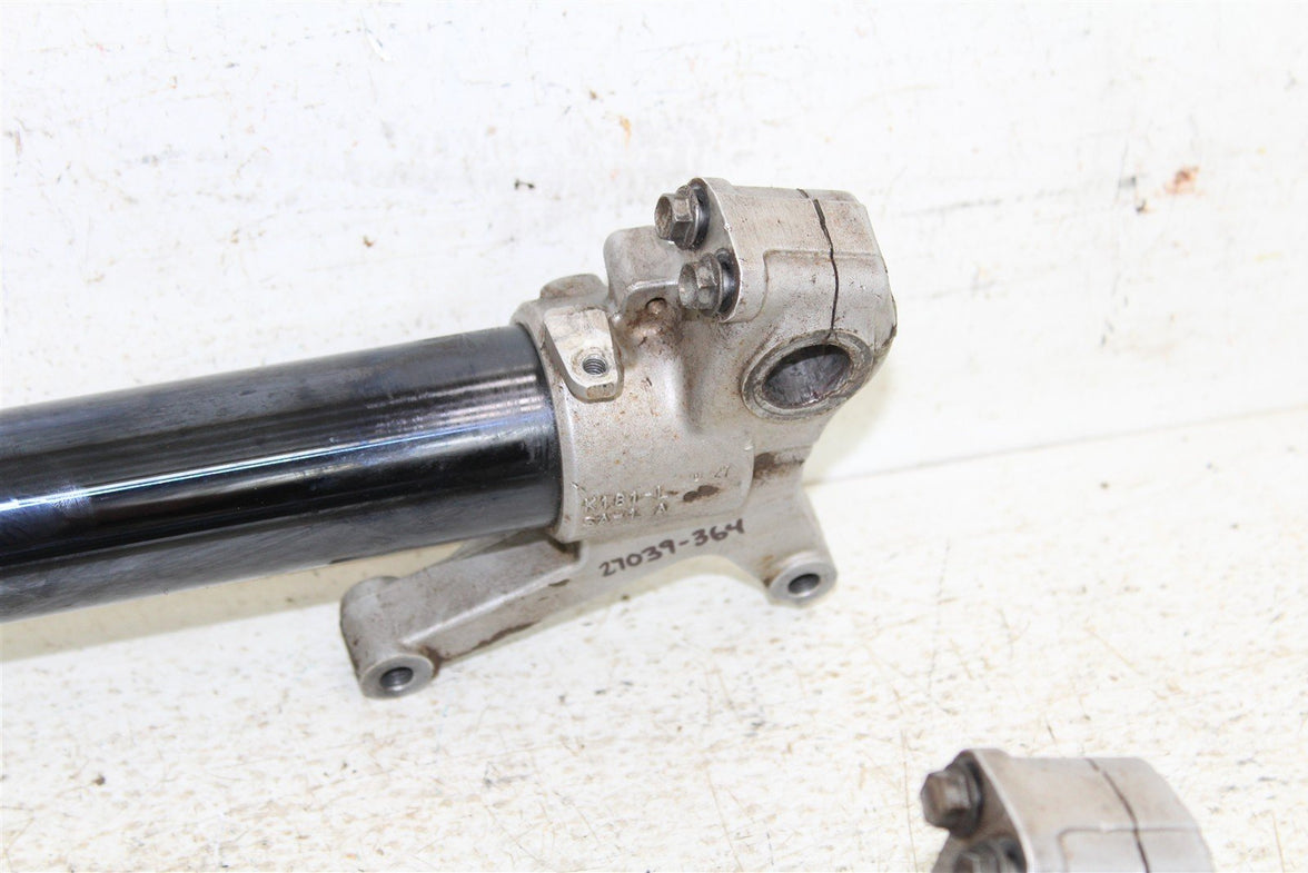 2009 Kawasaki KX 250F Fork Tubes Front Suspension Triple Clamps 27039