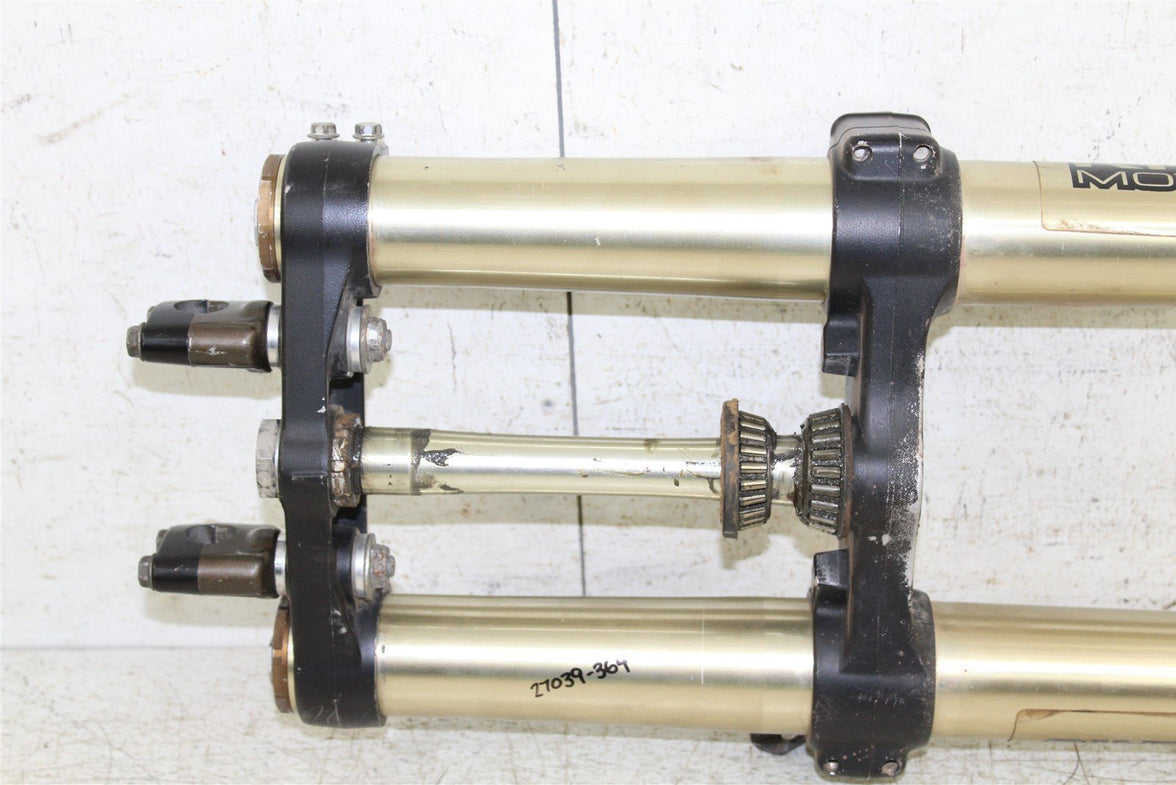 2009 Kawasaki KX 250F Fork Tubes Front Suspension Triple Clamps 27039