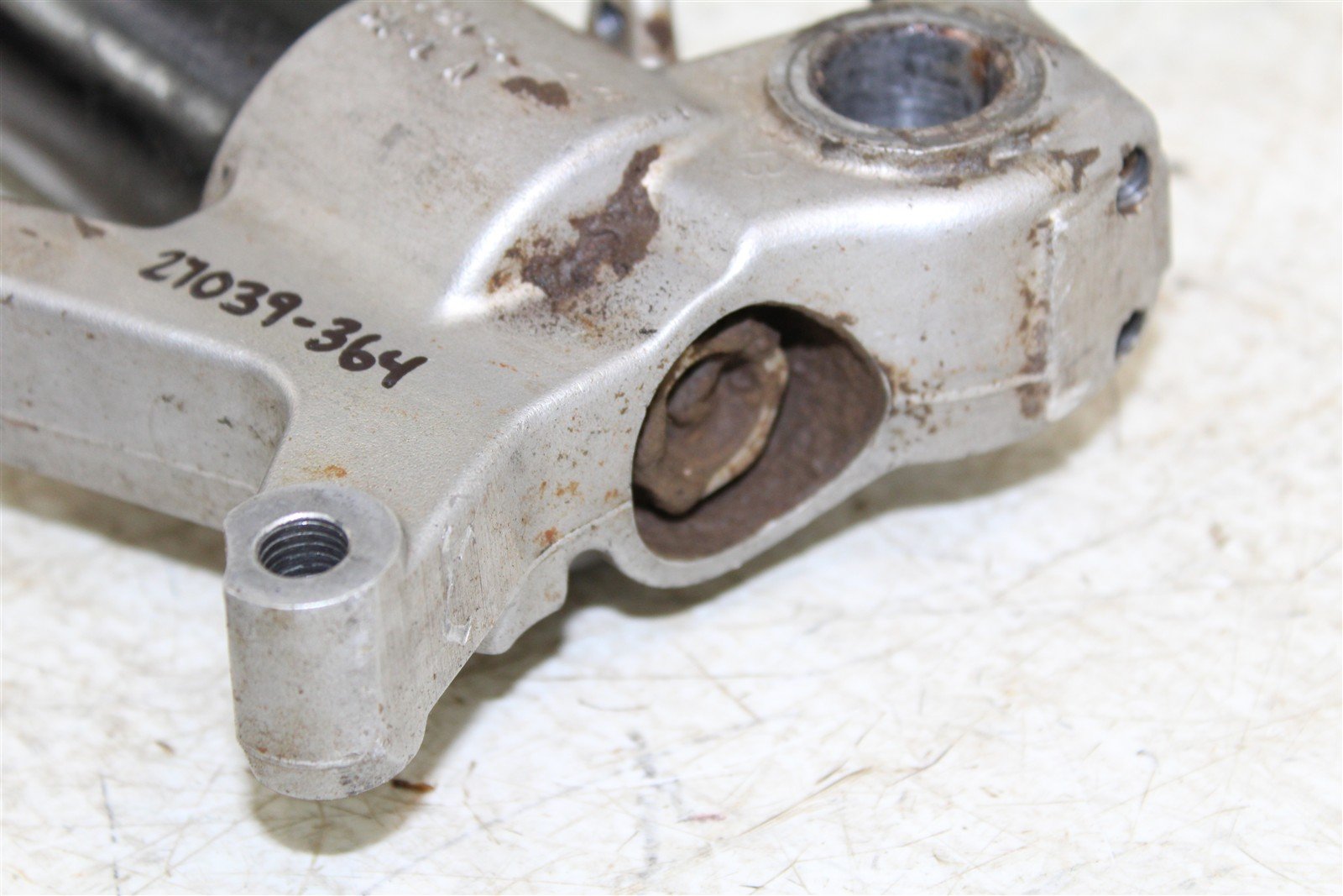 2009 Kawasaki KX 250F Fork Tubes Front Suspension Triple Clamps 27039