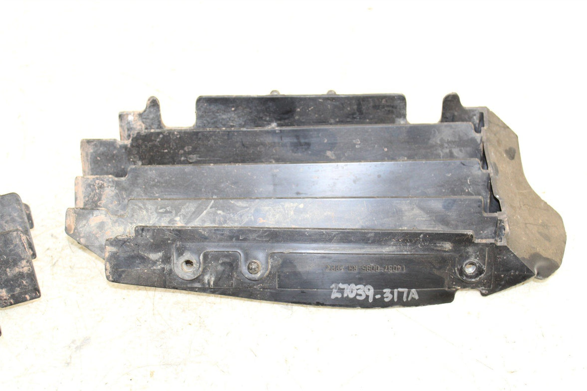 2009 Kawasaki KX 250F Fender Set Rear Number Plates Tank Shrouds 27039