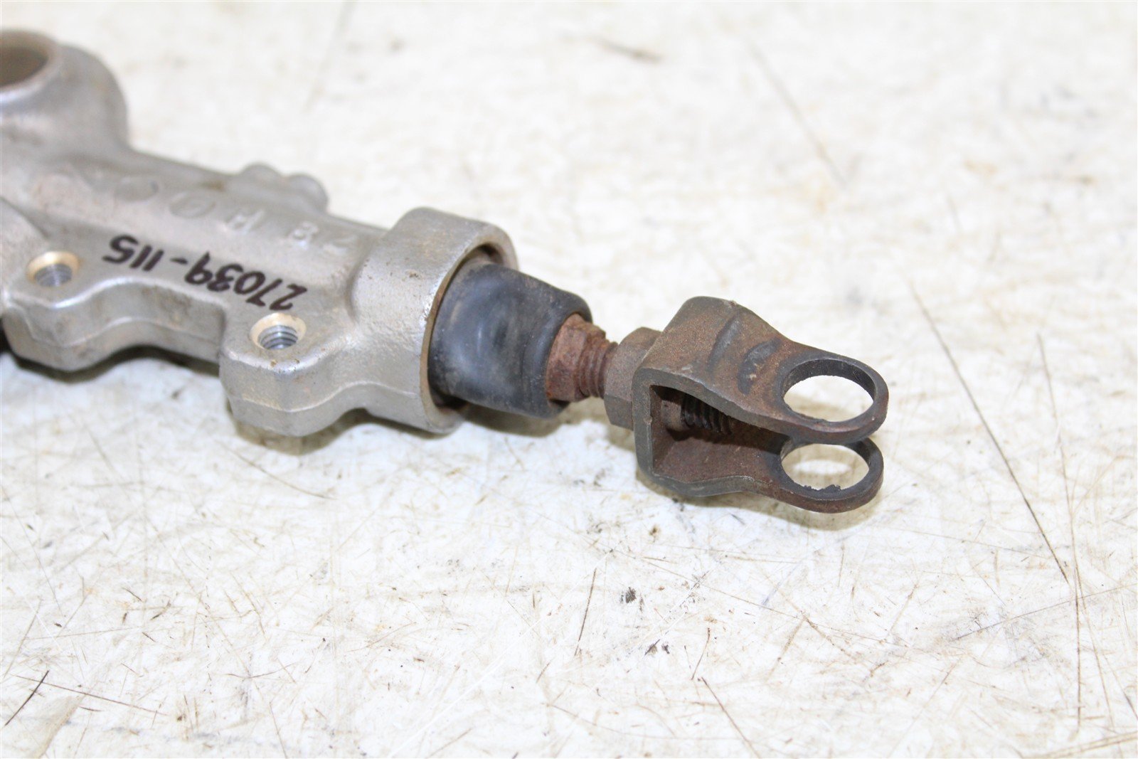 2009 Kawasaki KX 250F Rear Brake Master Cylinder Reservoir 27039