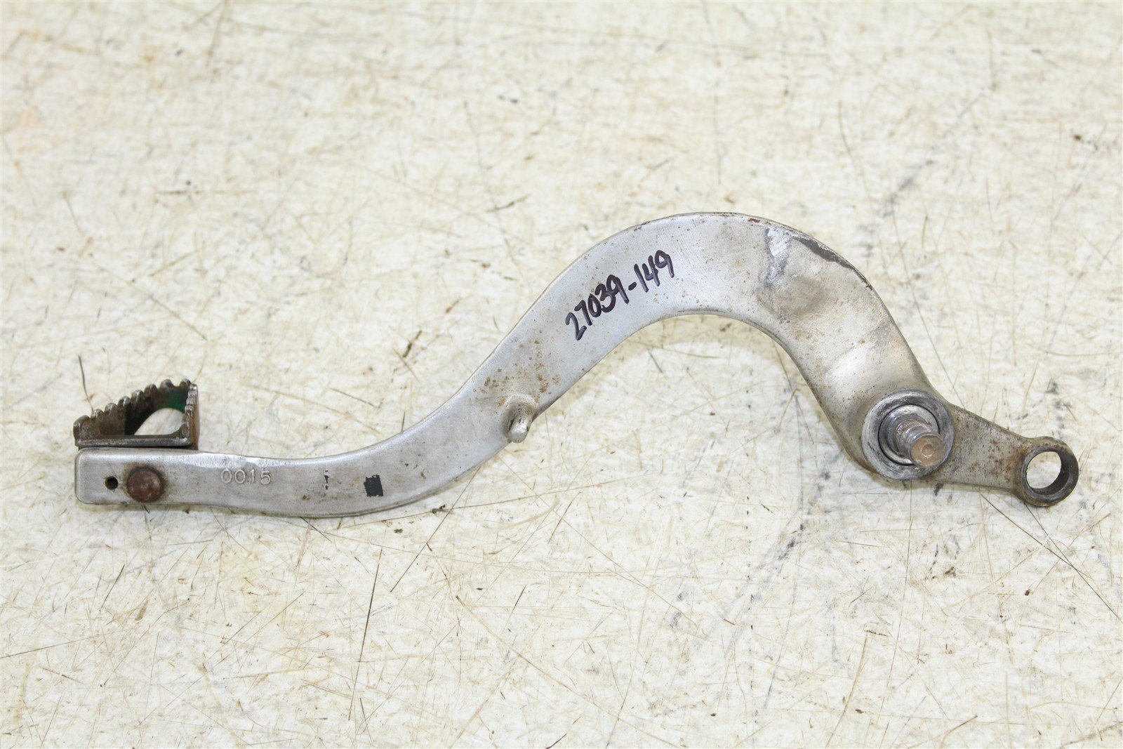 2009 Kawasaki KX 250F Rear Brake Pedal 27039