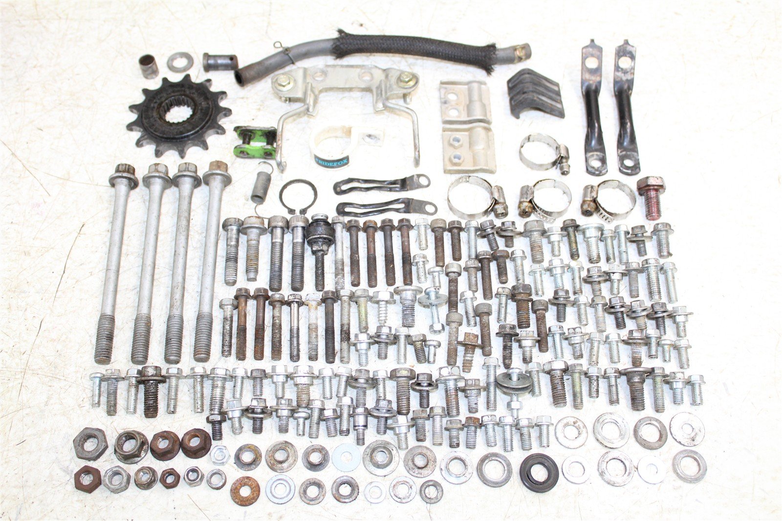 2009 Kawasaki KX 250F Chassis Bolt Kit Hardware Bracket Hose 27039