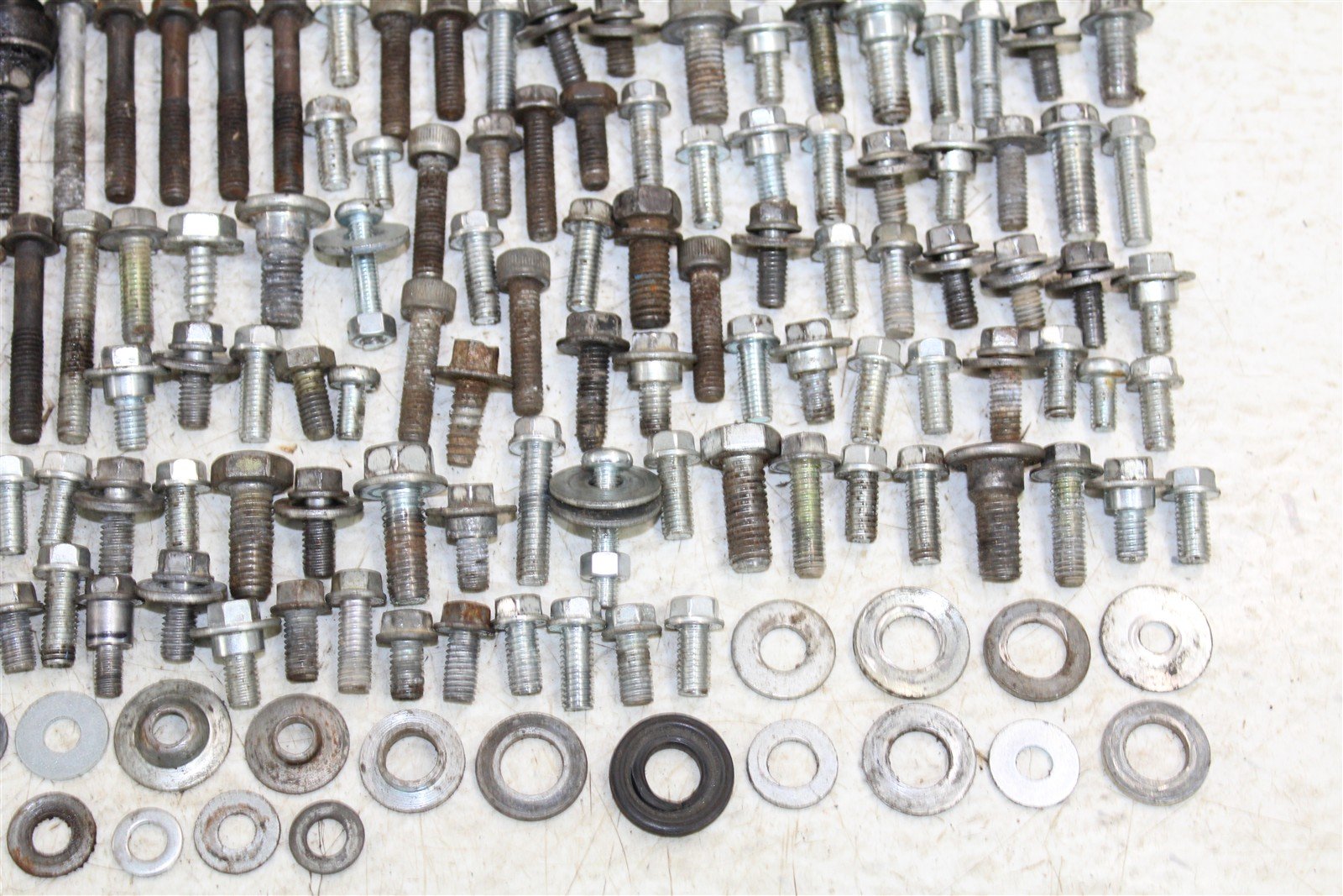 2009 Kawasaki KX 250F Chassis Bolt Kit Hardware Bracket Hose 27039
