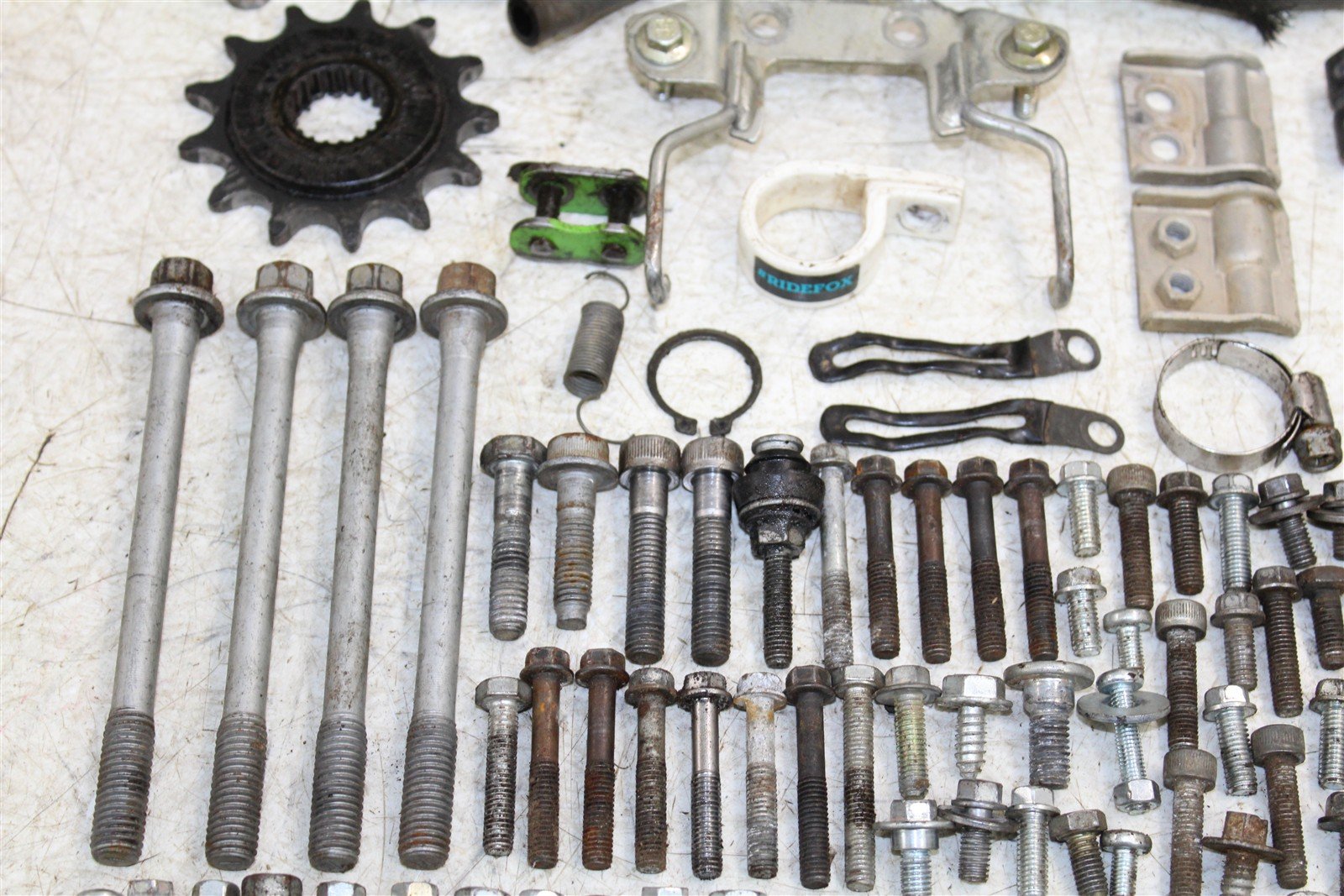 2009 Kawasaki KX 250F Chassis Bolt Kit Hardware Bracket Hose 27039