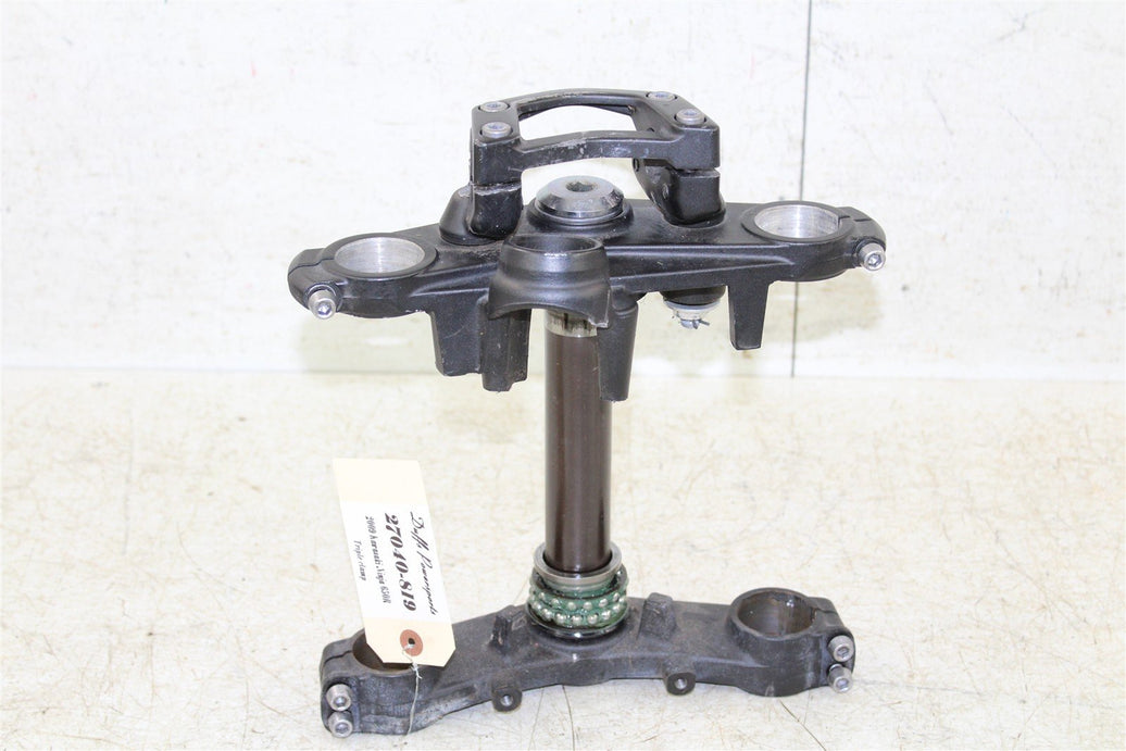 2009 Kawasaki Ninja 650R Triple Trees Clamps Steering Stem 27040