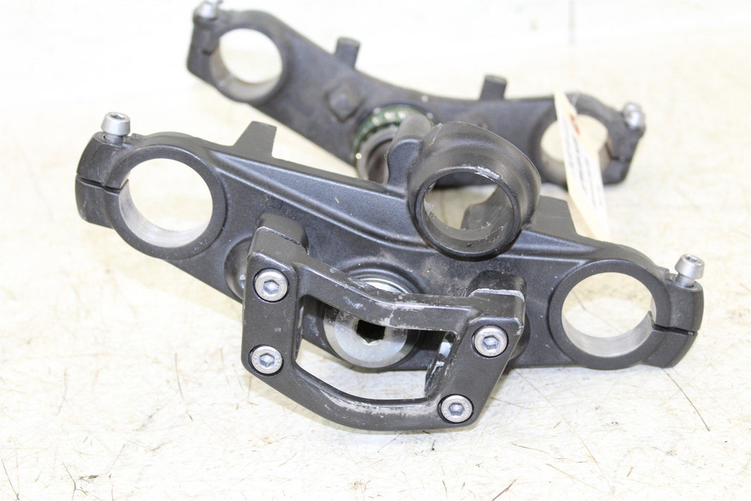 2009 Kawasaki Ninja 650R Triple Trees Clamps Steering Stem 27040