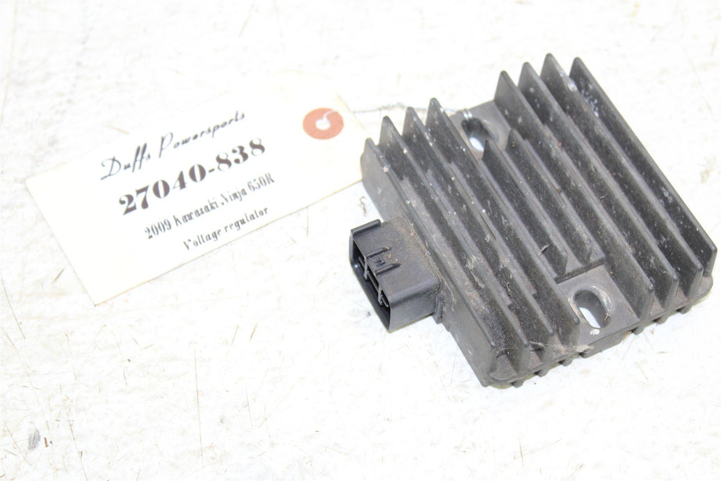 2009 Kawasaki Ninja 650R Voltage Regulator Rectifier 27040