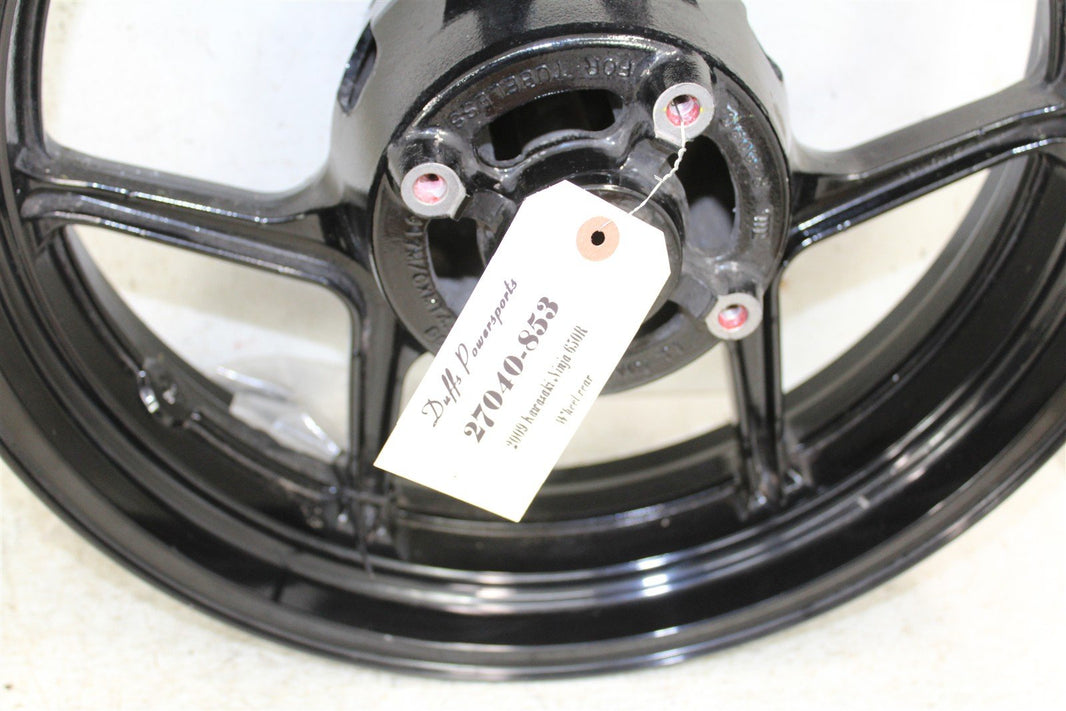 2009 Kawasaki Ninja 650R Rear Wheel Rim 27040