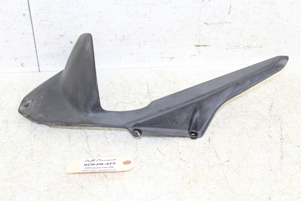 2009 Kawasaki Ninja 650R Rear Fender Plastic Chain Guard 27040