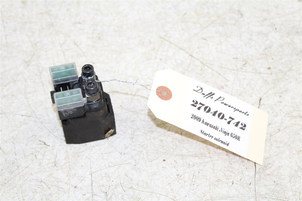 2009 Kawasaki Ninja 650R Starter Solenoid Relay 27040