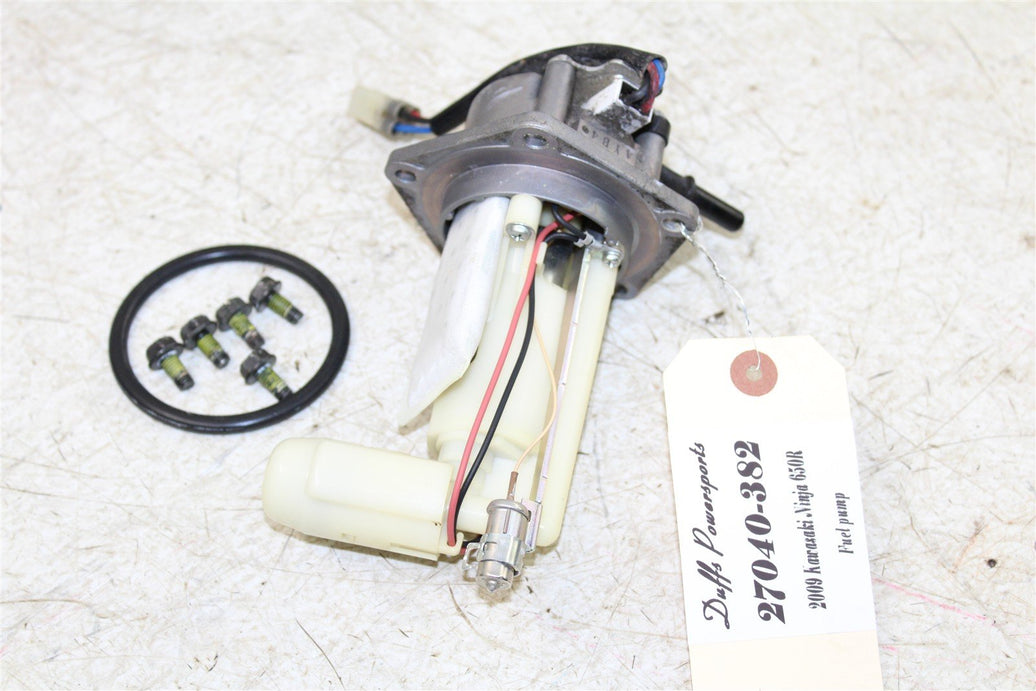 2009 Kawasaki Ninja 650R Fuel Pump Sending Unit 27040