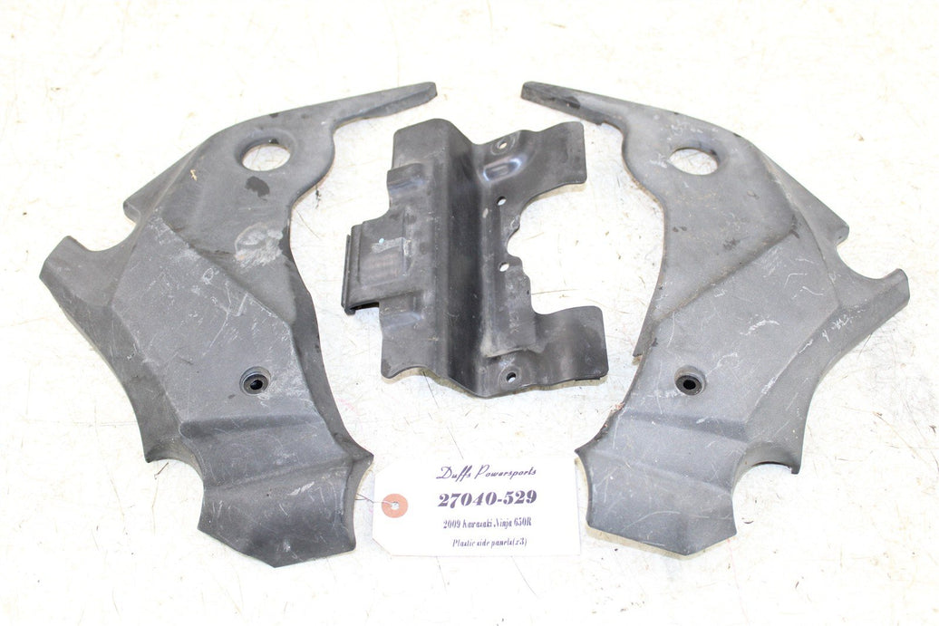 2009 Kawasaki Ninja 650R Plastics Pivot Covers Shrouds Fenders Left Right 27040