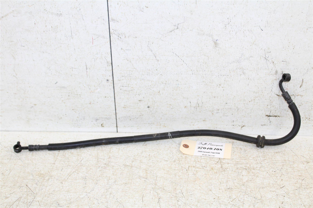 2009 Kawasaki Ninja 650R Rear Brake Hose Line 27040