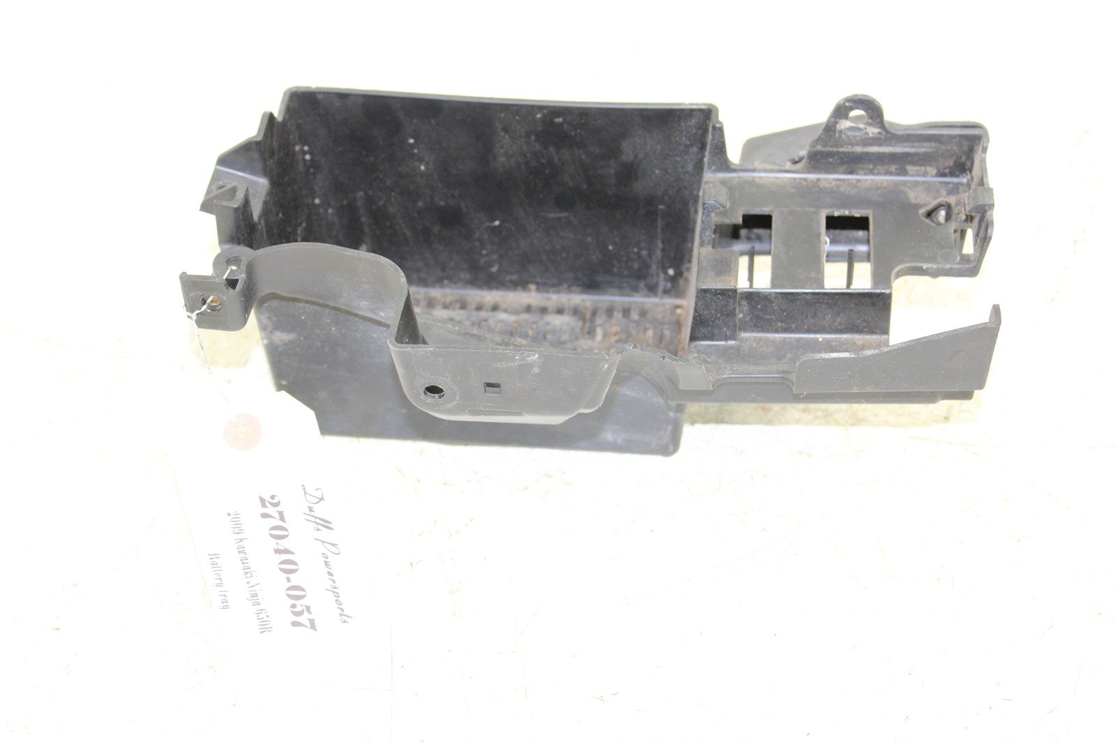 2009 Kawasaki Ninja 650R Battery Tray Holder Box 27040