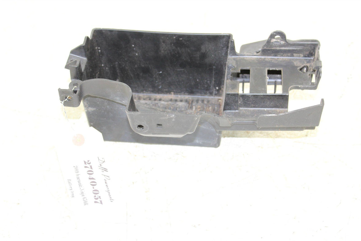 2009 Kawasaki Ninja 650R Battery Tray Holder Box 27040