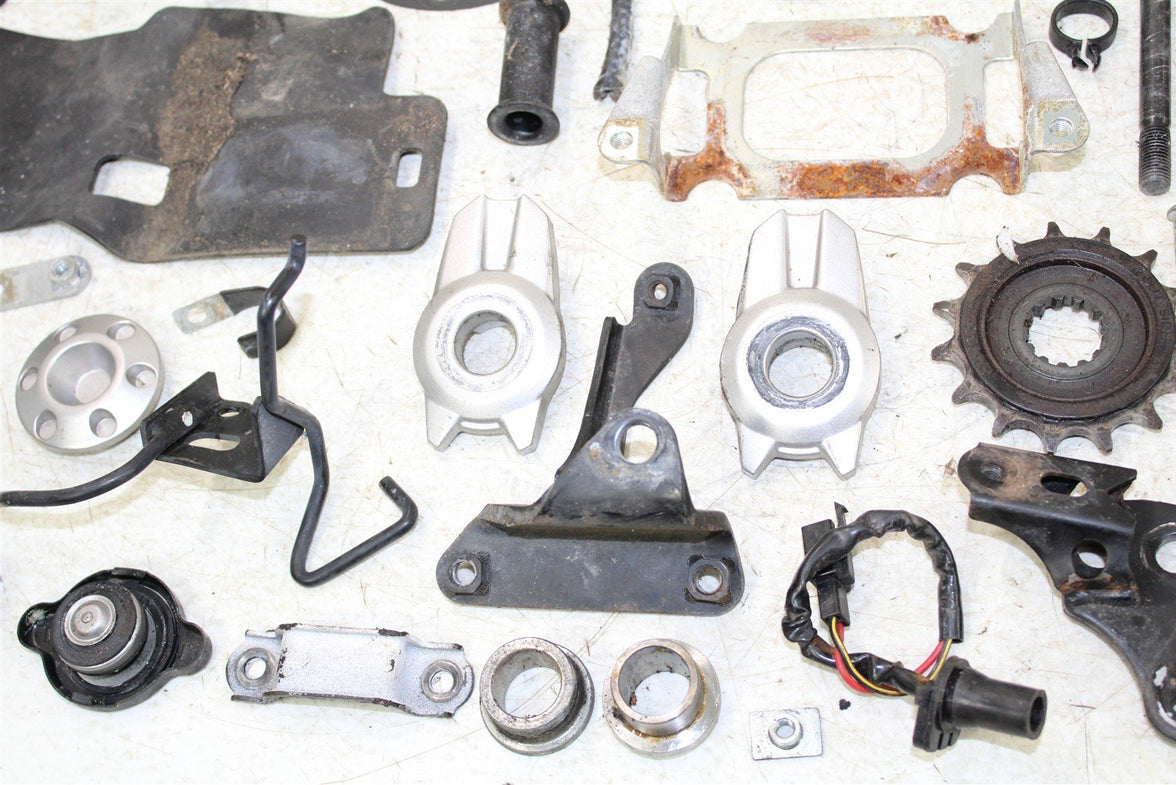 2009 Kawasaki Ninja 650R Chassis Bolt Kit Hardware Bracket Wire Hose 27040