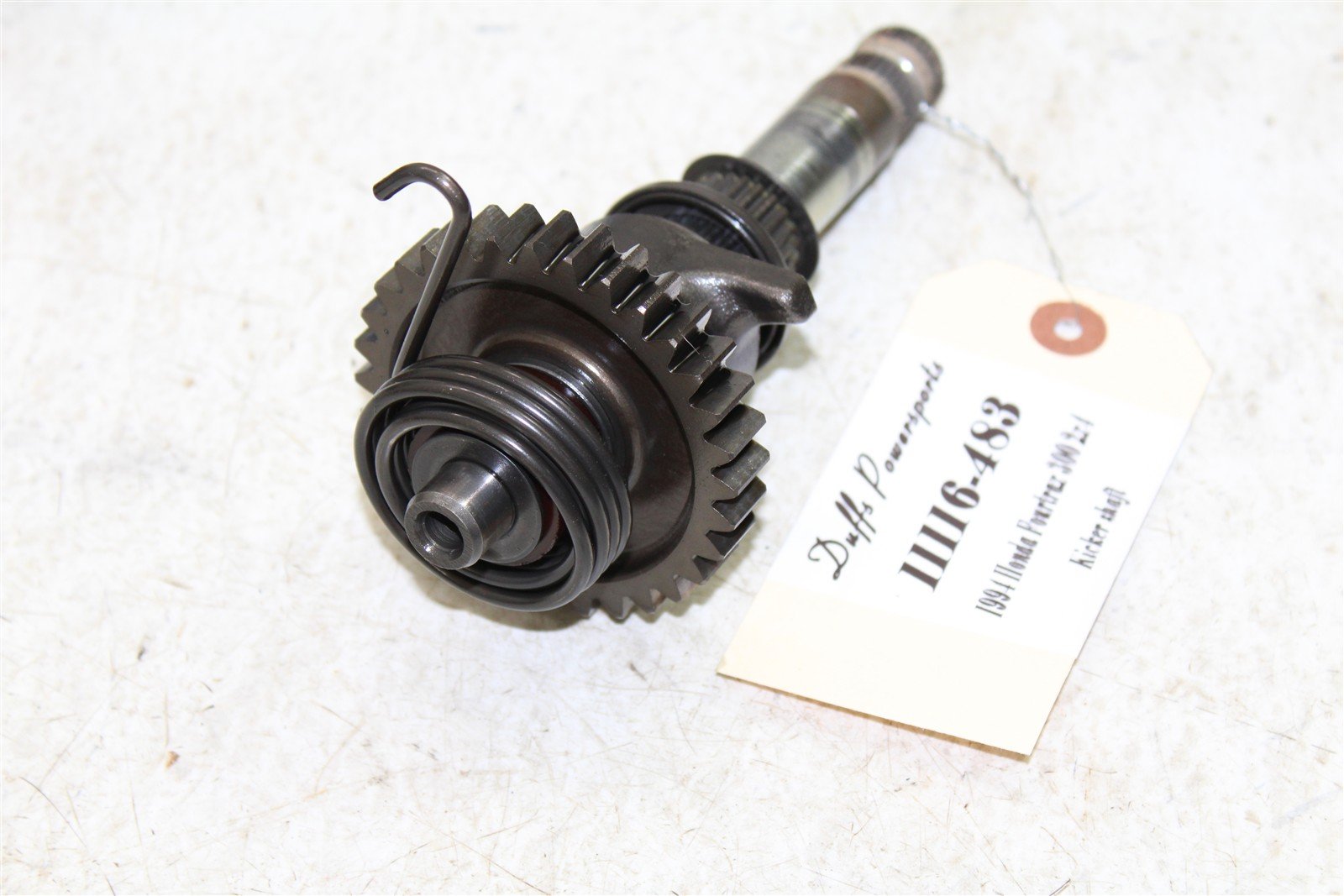1994 Honda Fourtrax 300 2x4 Kick Start Shaft Kicker Gear Spring 11116