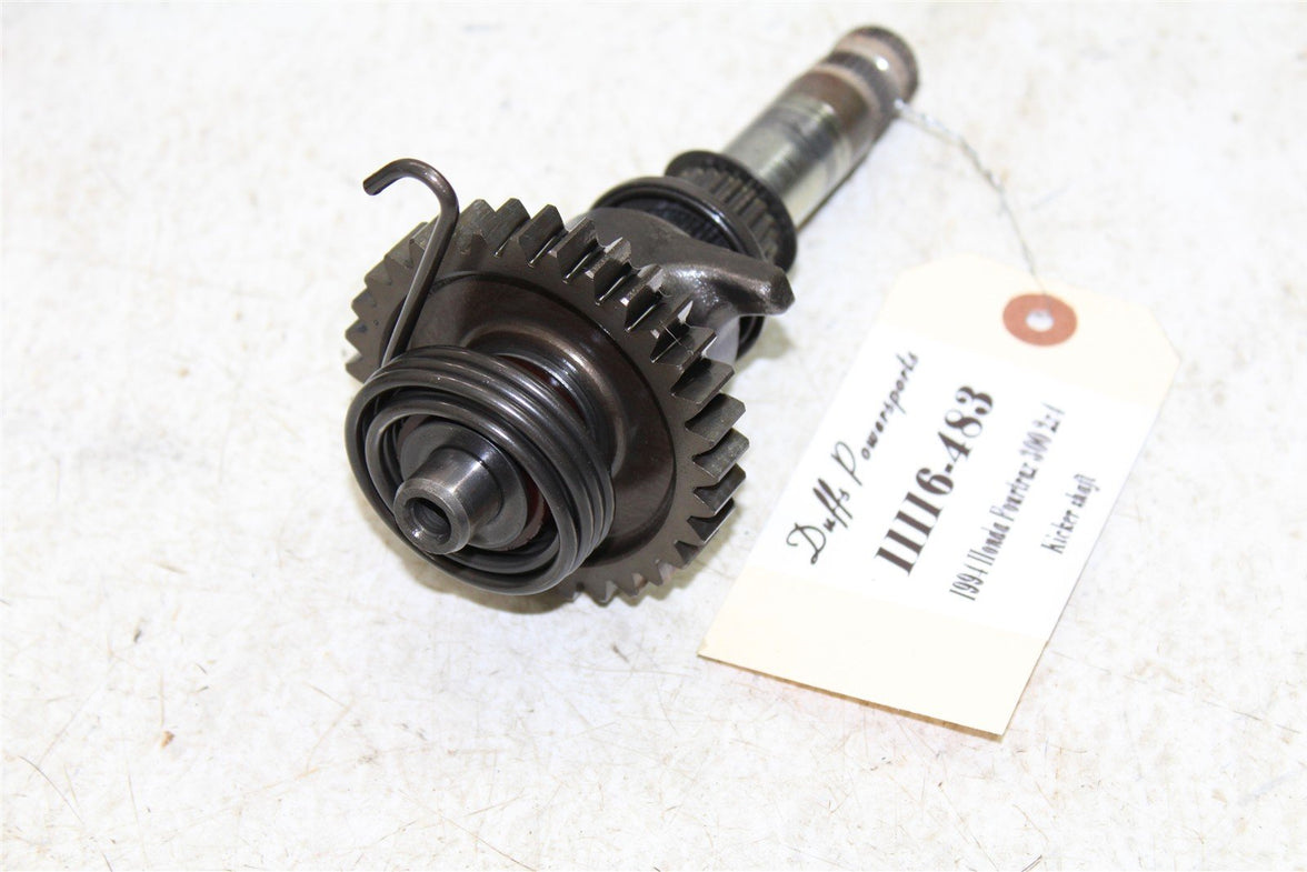 1994 Honda Fourtrax 300 2x4 Kick Start Shaft Kicker Gear Spring 11116