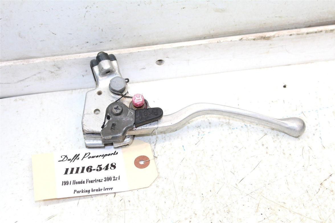 1994 Honda Fourtrax 300 2x4 Parking Brake Lever w/ Perch Mount 11116