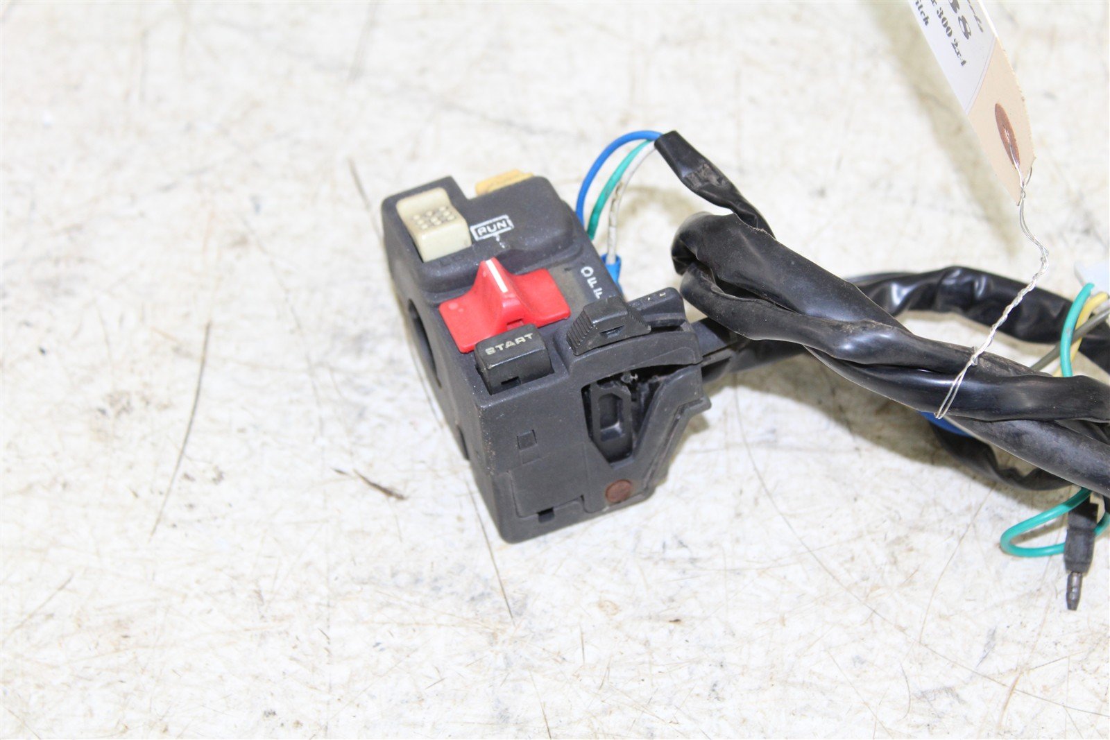 1994 Honda Fourtrax 300 2x4 Start Button Kill Switch On Off 11116