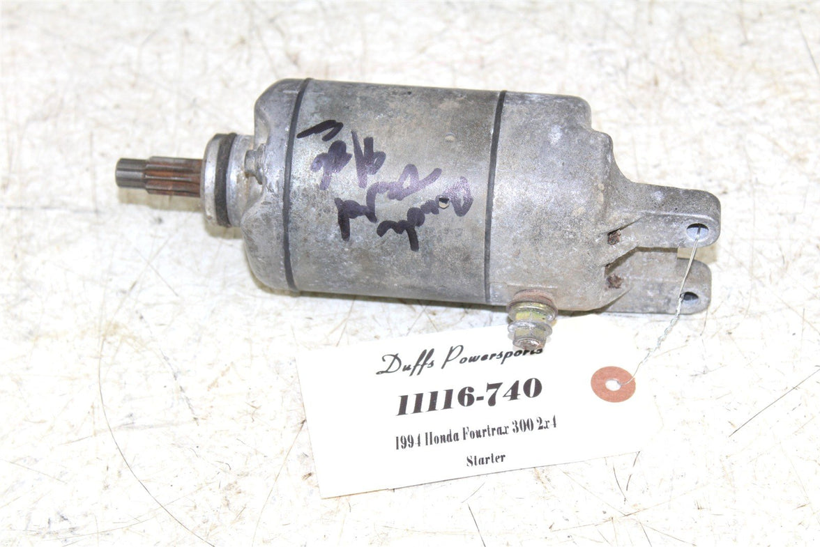 1994 Honda Fourtrax 300 2x4 Starter Motor 11116