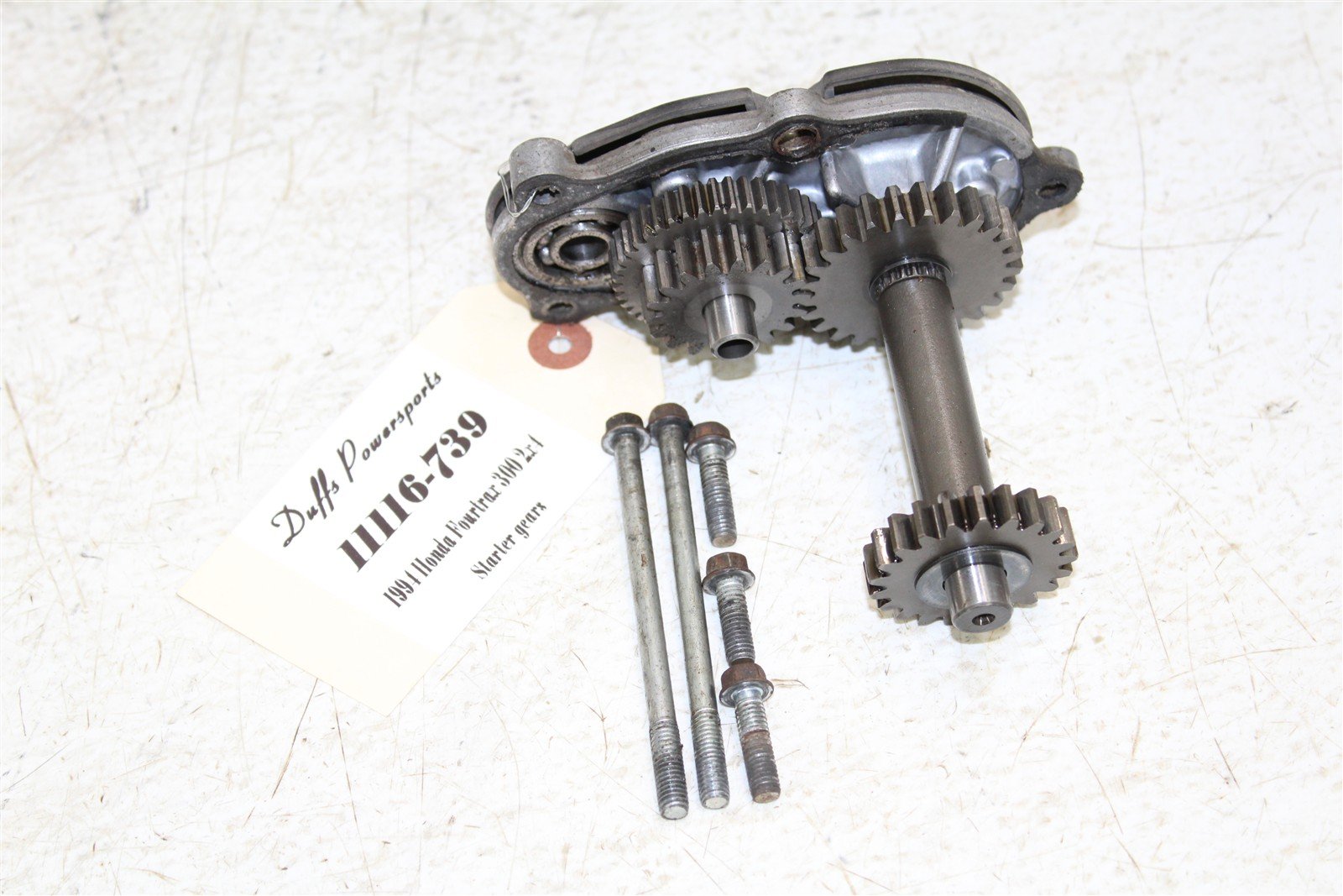 1994 Honda Fourtrax 300 2x4 Starter Motor Limiter Reduction Gears 11116