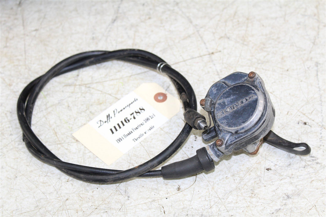 1994 Honda Fourtrax 300 2x4 Throttle Lever Housing w/ Cable 11116