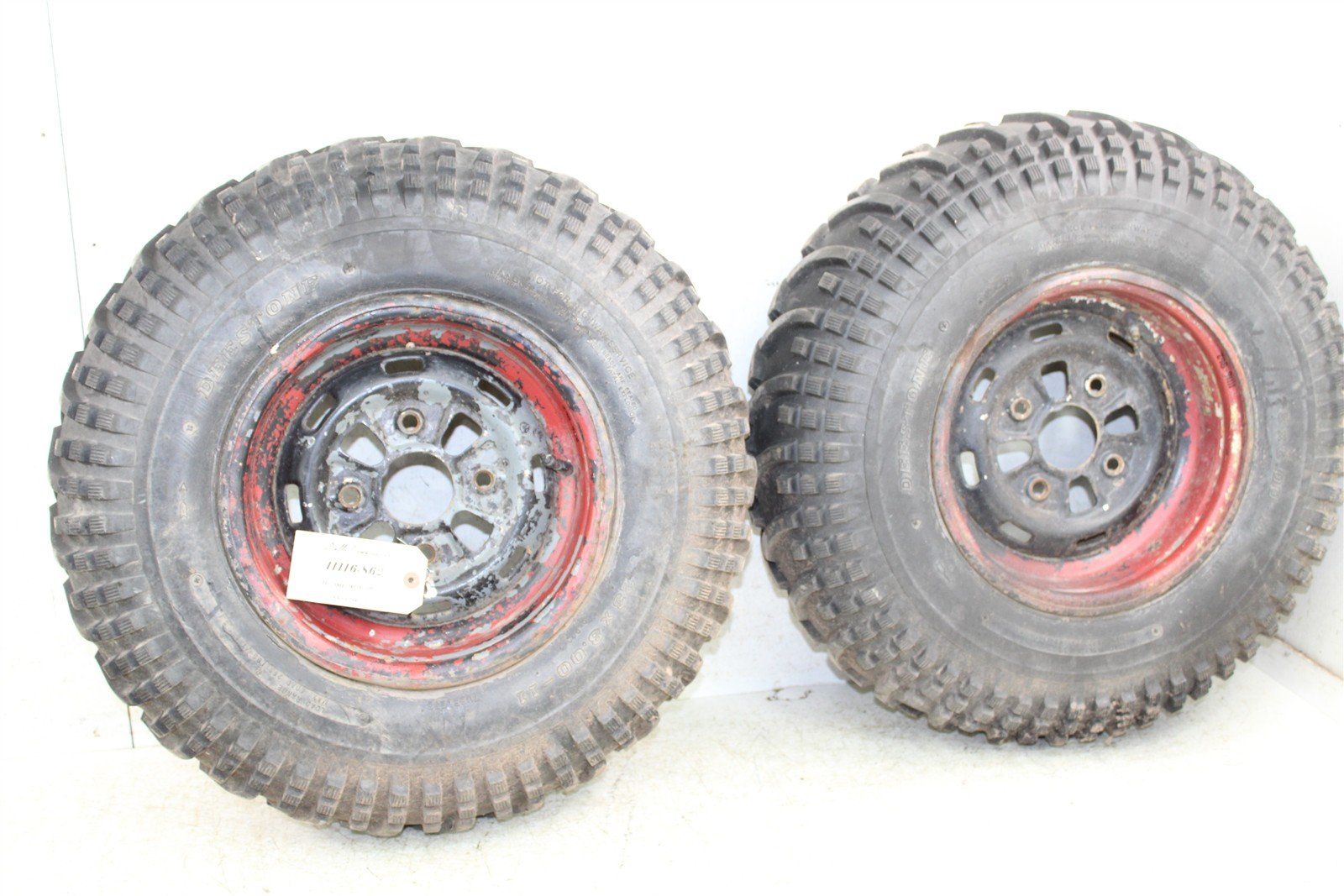 1994 Honda Fourtrax 300 2x4 Front Wheel Set Rims 11116
