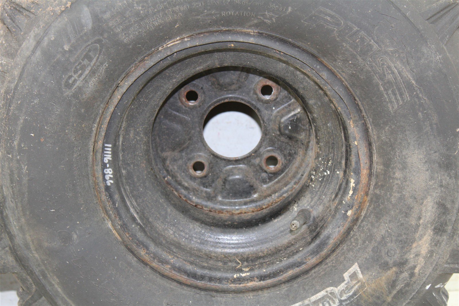 1994 Honda Fourtrax 300 2x4 Rear Wheel Set Rims 11116