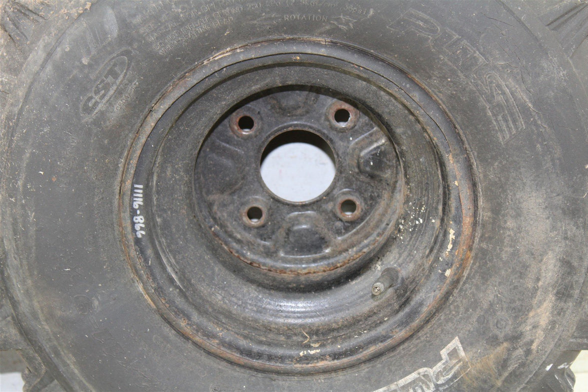 1994 Honda Fourtrax 300 2x4 Rear Wheel Set Rims 11116
