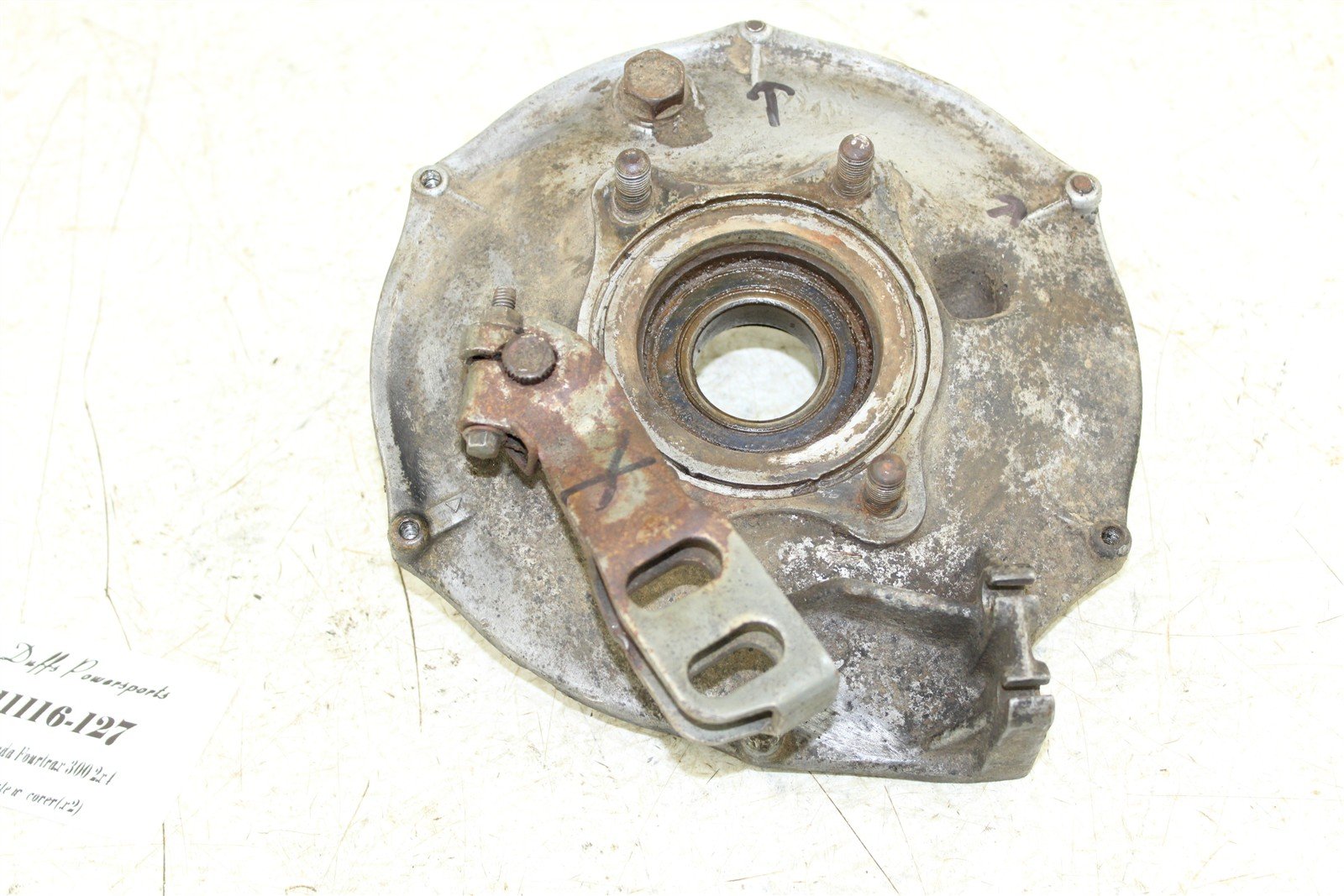 1994 Honda Fourtrax 300 2x4 Rear Brake Drum Backing Plate Panel Hub 11116