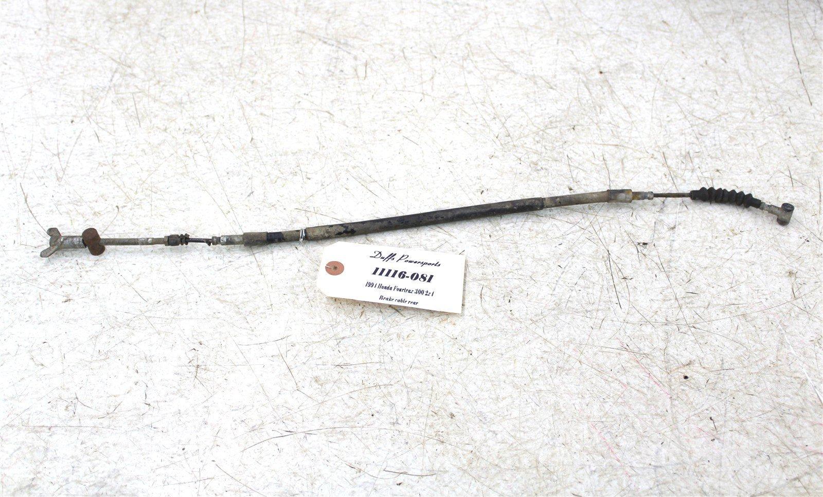 1994 Honda Fourtrax 300 2x4 Rear Brake Cable Line 11116