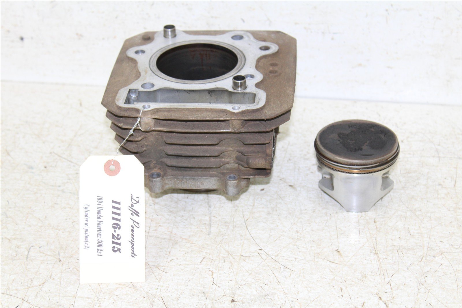 1994 Honda Fourtrax 300 2x4 Engine Cylinder Jug w/ Piston 11116