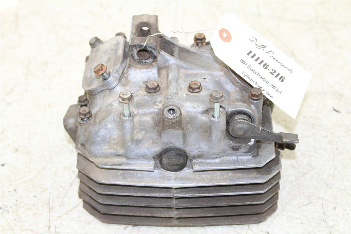 1994 Honda Fourtrax 300 2x4 Cylinder Head Valve Cover Intake Exhaust 11116