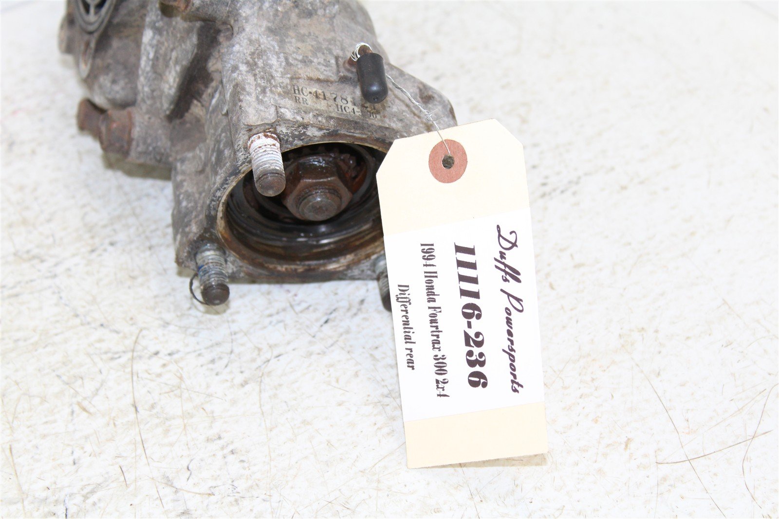 1994 Honda Fourtrax 300 2x4 Rear Differential 11116