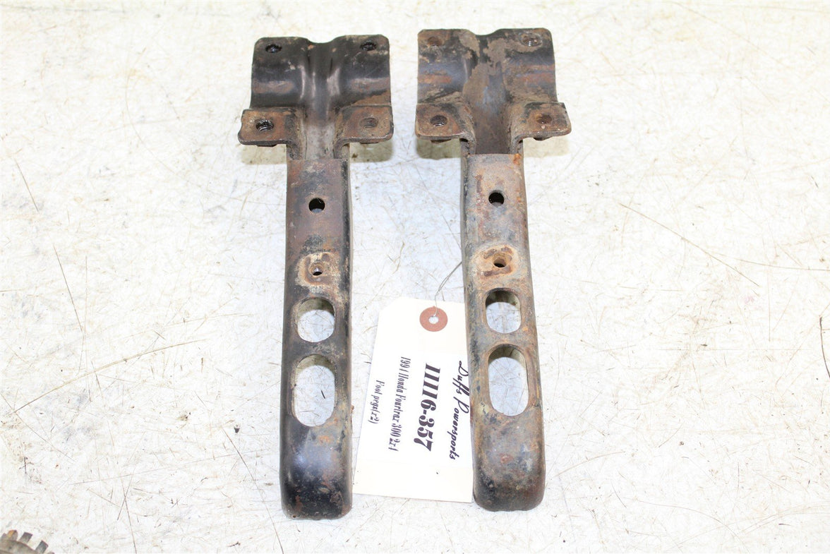 1994 Honda Fourtrax 300 2x4 Foot Pegs Rests Set Left Right 11116