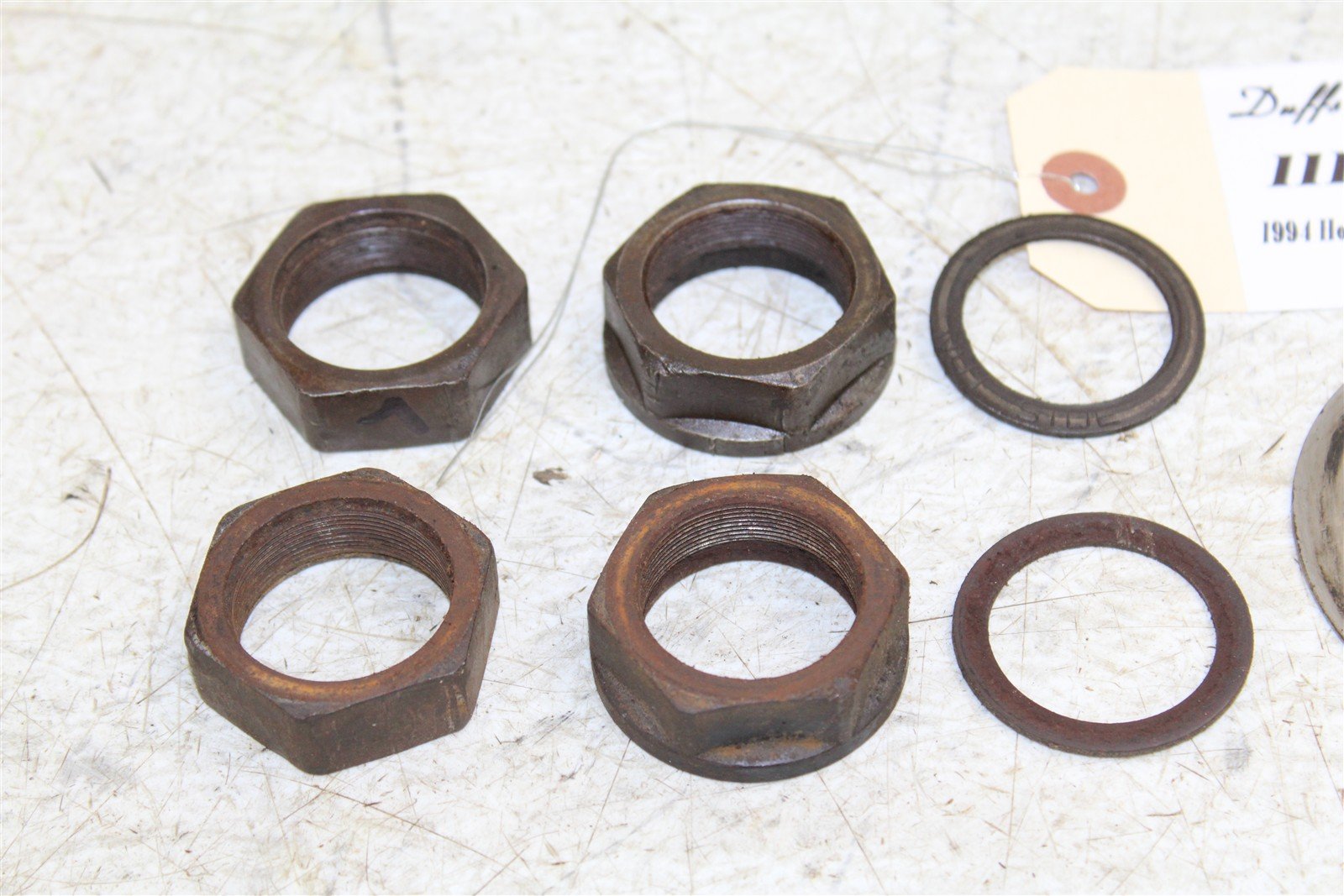 1994 Honda Fourtrax 300 2x4 Rear Axle Lock Nuts 11116