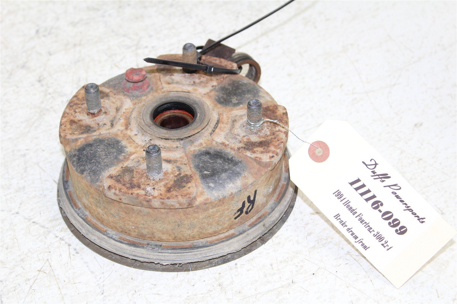 1994 Honda Fourtrax 300 2x4 Front Brake Drum Hub 11116