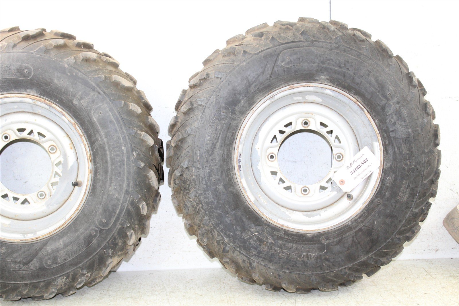 2005 Polaris Sportsman 400 4x4 Front Wheel Set Rims 34163