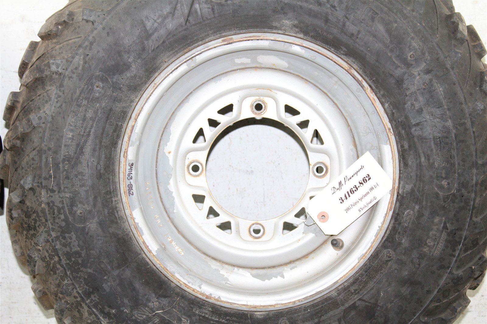 2005 Polaris Sportsman 400 4x4 Front Wheel Set Rims 34163