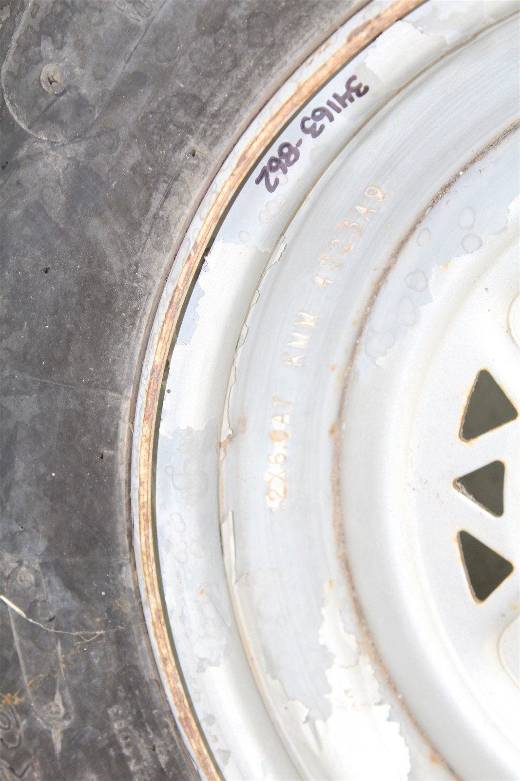 2005 Polaris Sportsman 400 4x4 Front Wheel Set Rims 34163