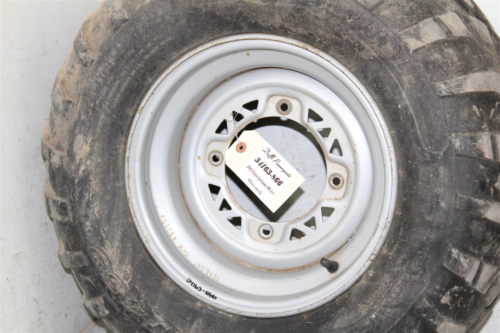 2005 Polaris Sportsman 400 4x4 Rear Wheel Set Rims 34163