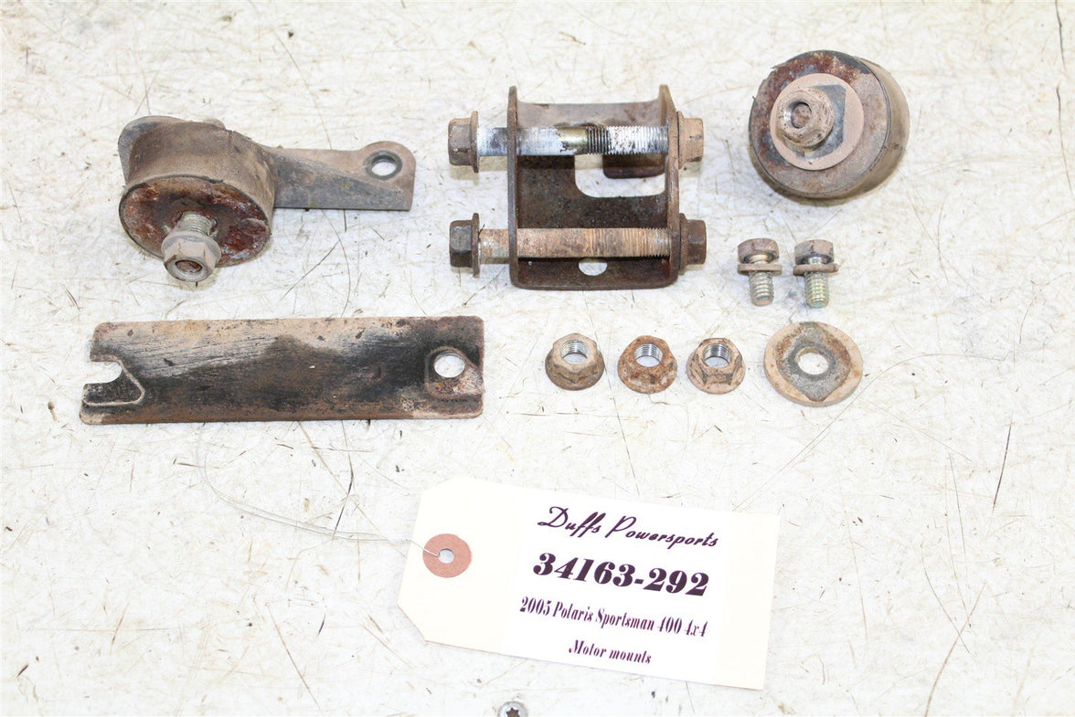 2005 Polaris Sportsman 400 4x4 Engine Isolator Mounts Motor Brackets 34163