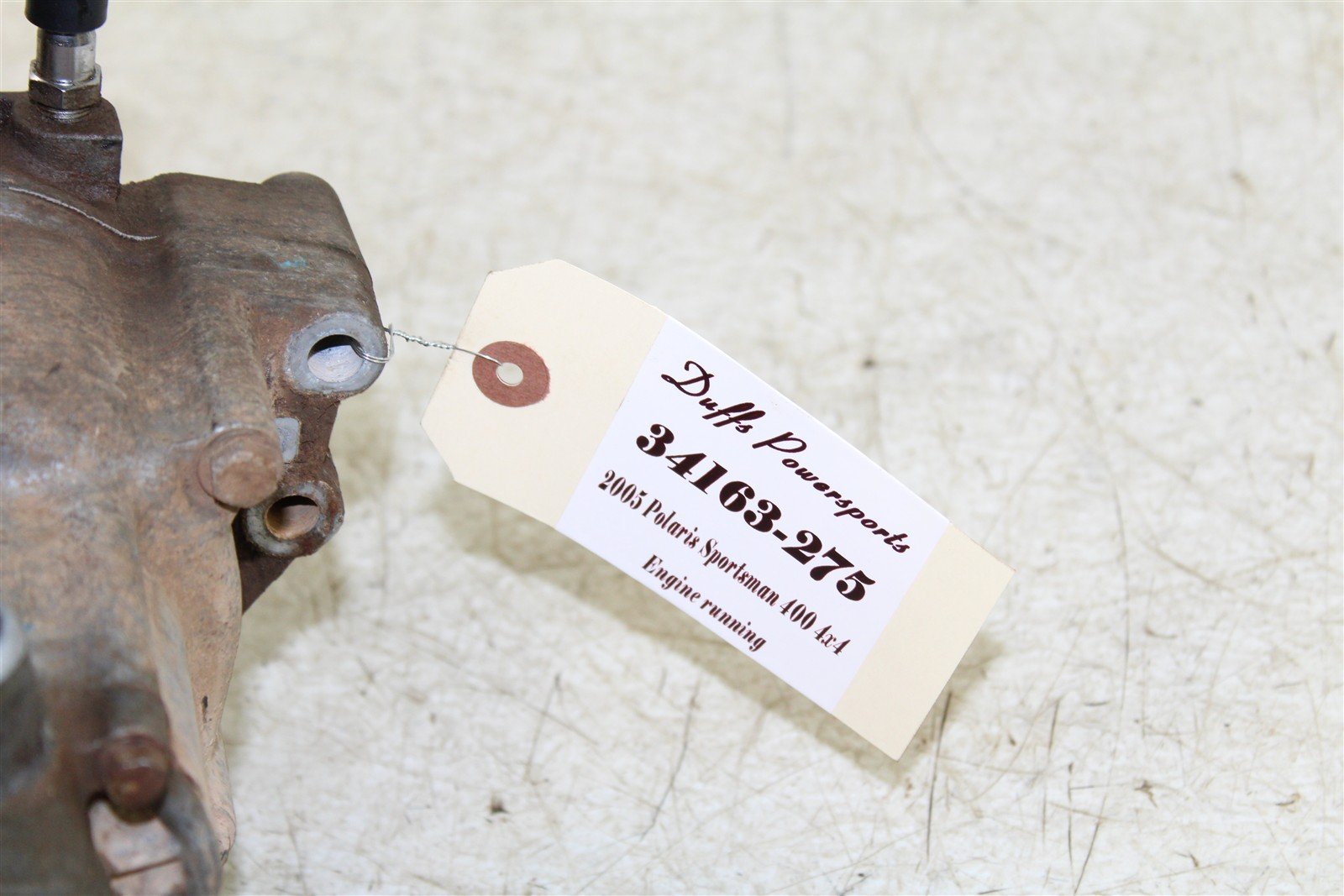 2005 Polaris Sportsman 400 4x4 Running Engine Block Cases Cylinder Head 34163