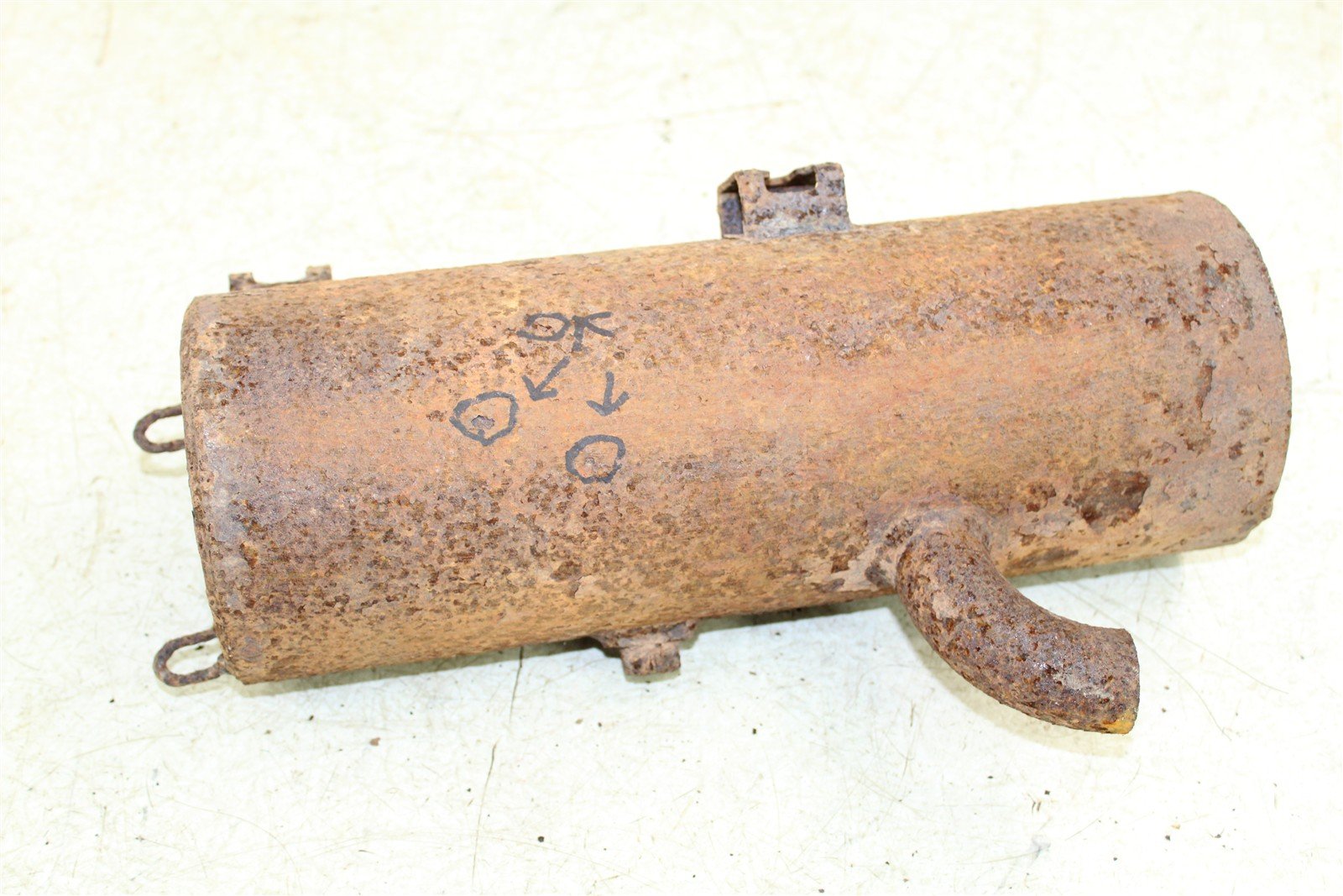 2005 Polaris Sportsman 400 4x4 Exhaust Head Pipe Silencer Muffler 34163